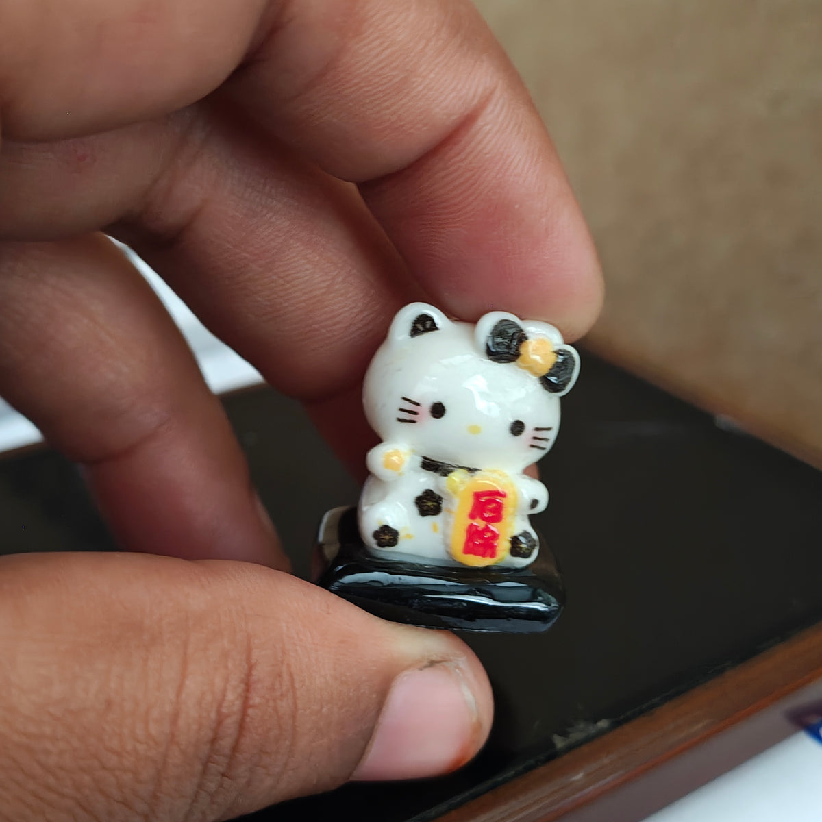 Decor Mini Kitty Toy Black Color | Single