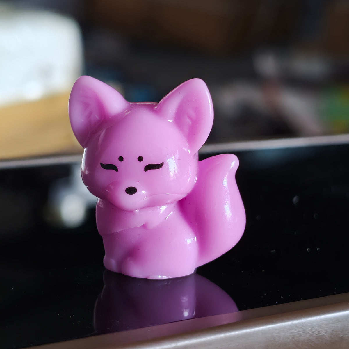 Decor Mini Violet Fox Toy | Single