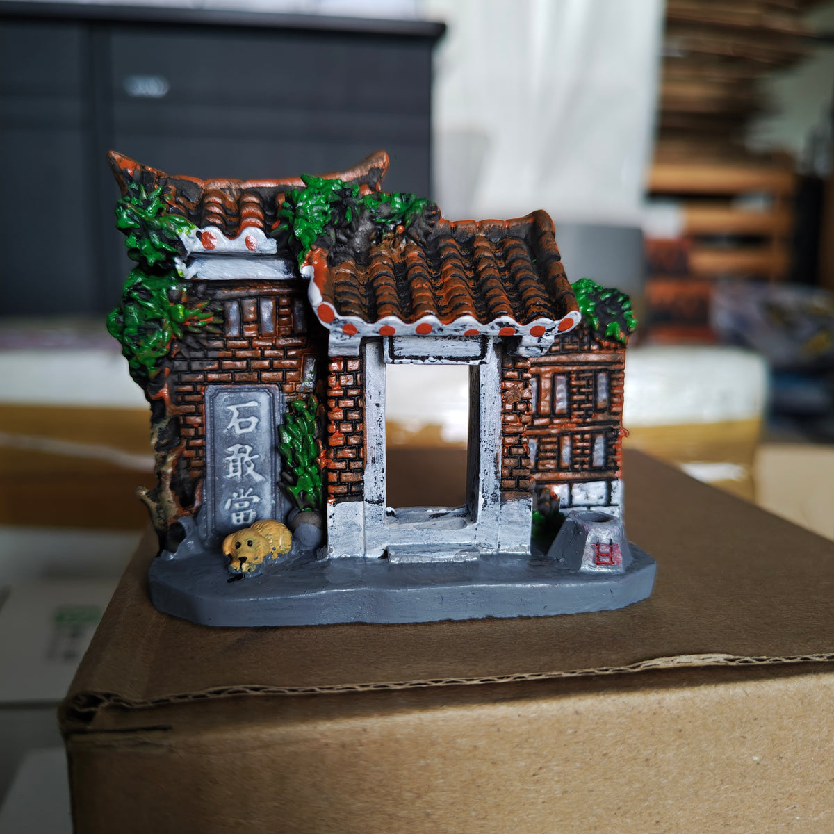 Decor Traditional Chinese Gate Miniature | Single