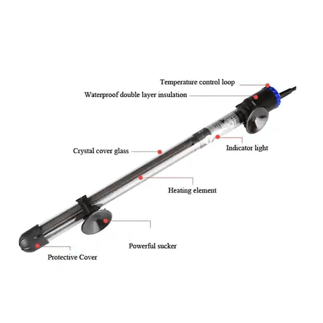 Sunsun Aquarium Heater JRB 210 | 100W