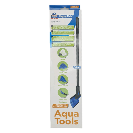 Happy Fish Tank Cleaning Kit 5 in 1