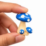 Decor Blue Mushroom Toy | Single