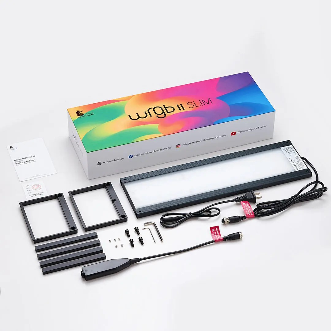 CHIHIROS LED WRGB II Slim-45 For Planted Aquarium – Bluetooth Edition