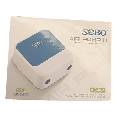 SOBO ಅಕ್ವೇರಿಯಂ ಮಿನಿ SB-228 AC/DC ಏರ್ ಪಂಪ್ 