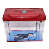 RS Electrical Glass Aquarium RS-600B (L*W*H = 60*30*50 cms) With Packing Kit - Black Colour