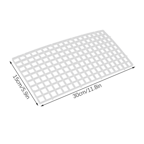 White Tank Divider Grid & Egg Tray (6*12 Inches) Single