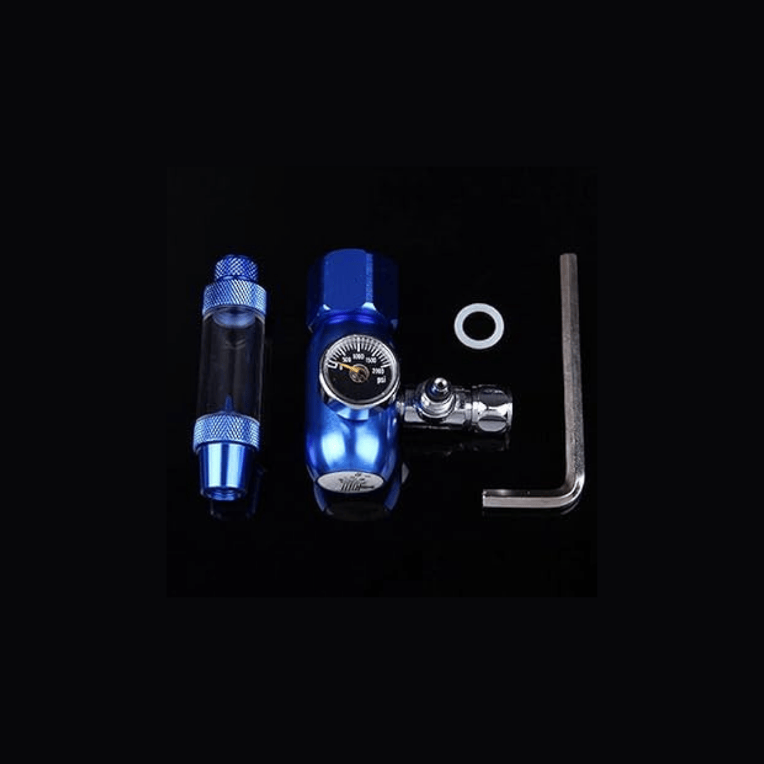 CO2 pressure regulator kit