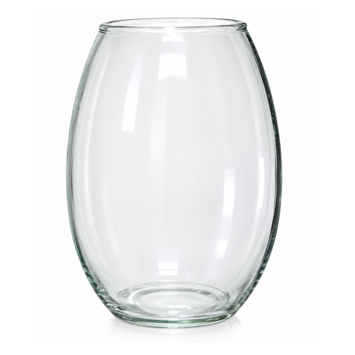 Round Glass Slim Aquarium Bowl