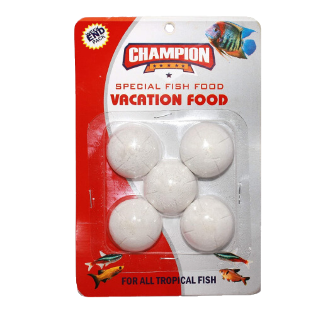 Champion Vacation Food