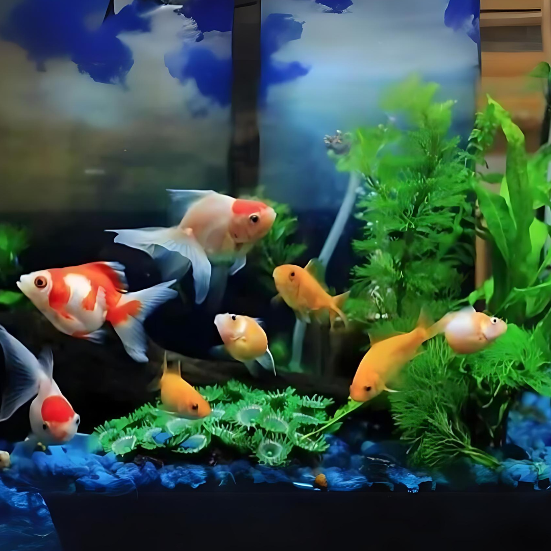 Goldfish Tropical Fish Farm Ornamental Fish Farming The Small