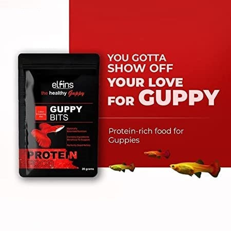 Food Elfins Guppy Bits | 20gm