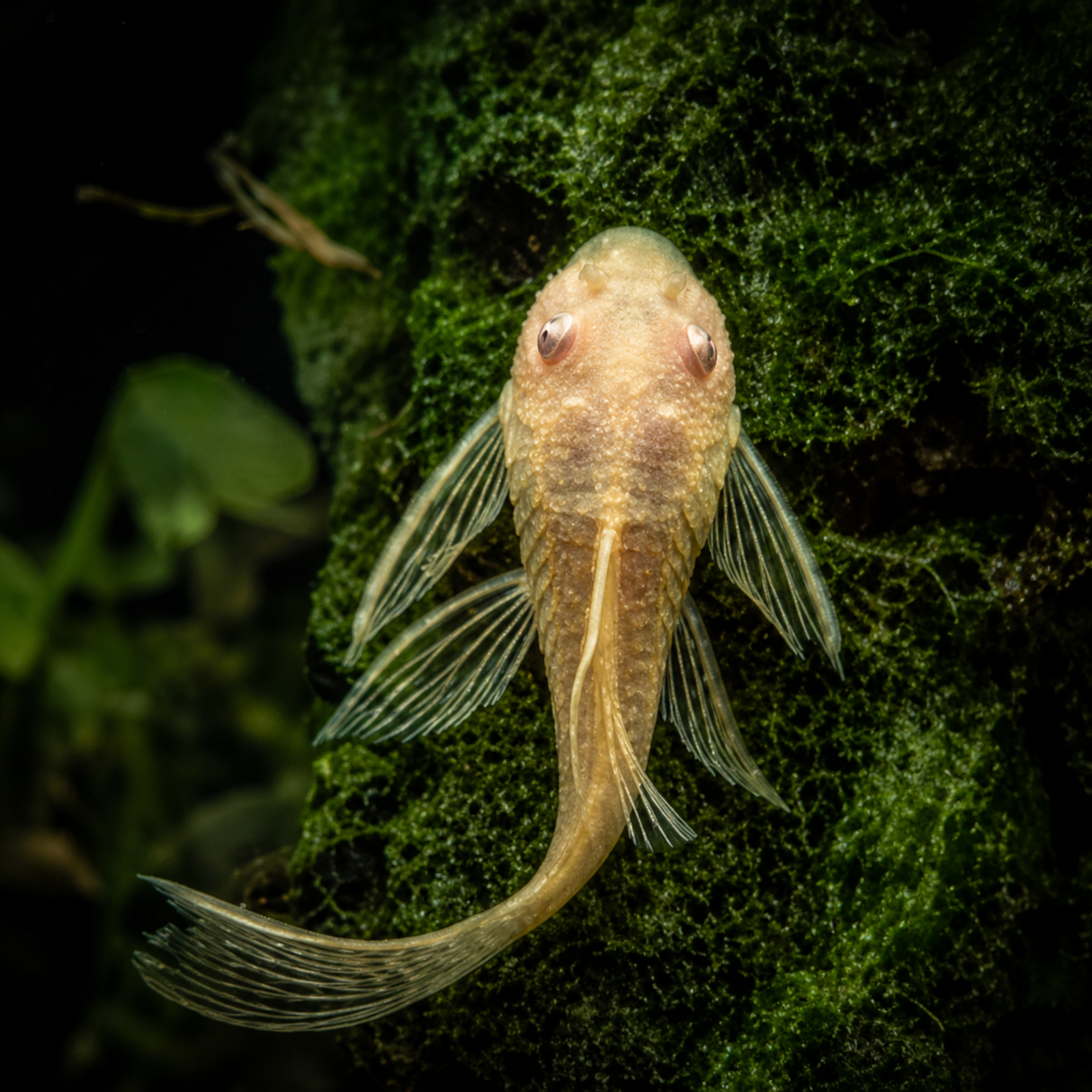 Bristlenose Pleco ಮೀನು | ಕಪ್ಪು | ಗಾತ್ರ 1" ರಿಂದ 1.5"