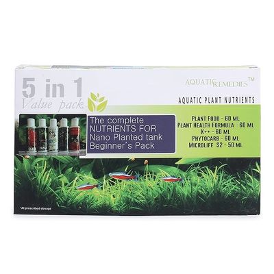 Fertilizer Aquatic Remedies Plant Care - 5 In 1 Pack