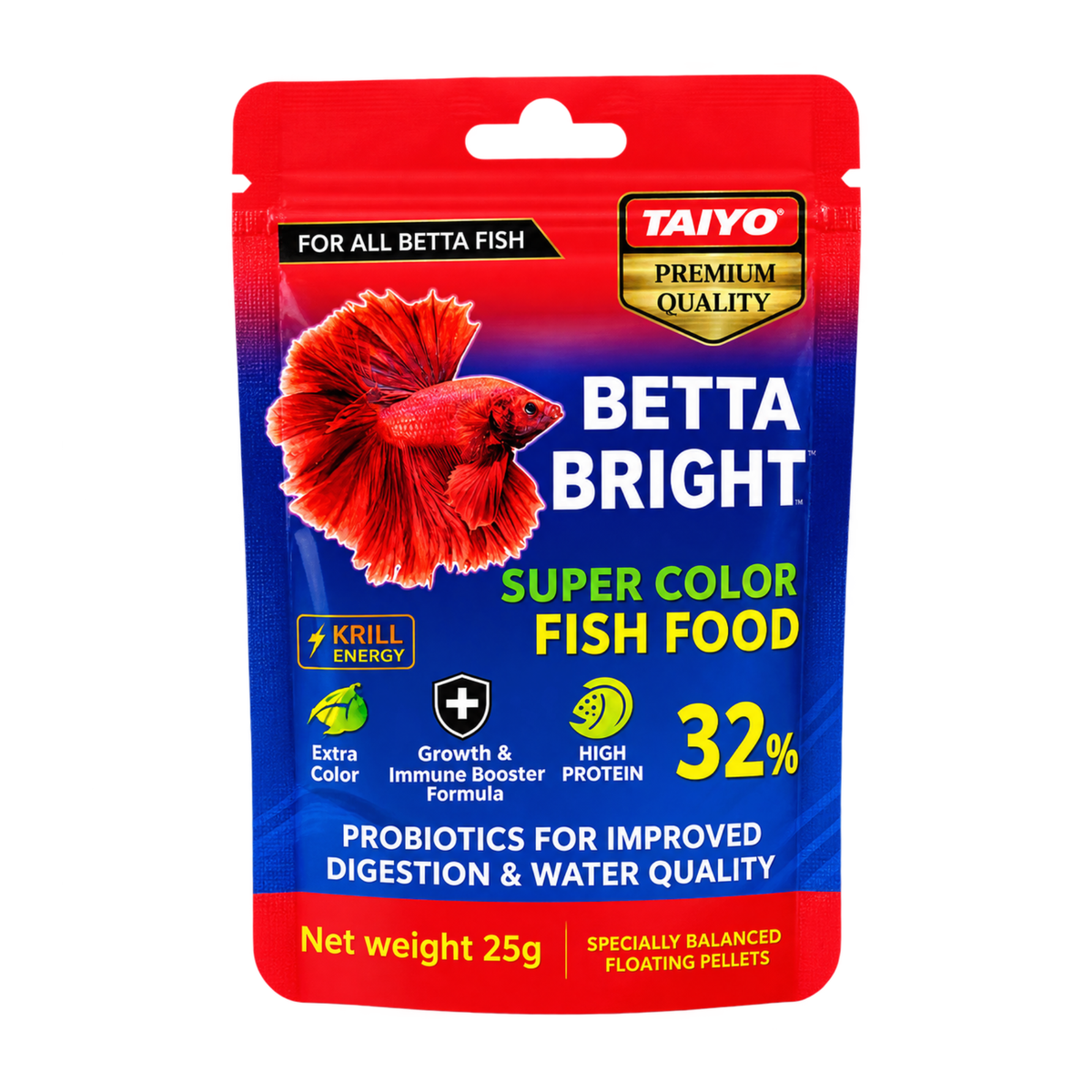 Food Taiyo Betta Bright Super Color 25g