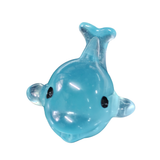 Decor Cute Glow Dolphin Fish Toy - blue