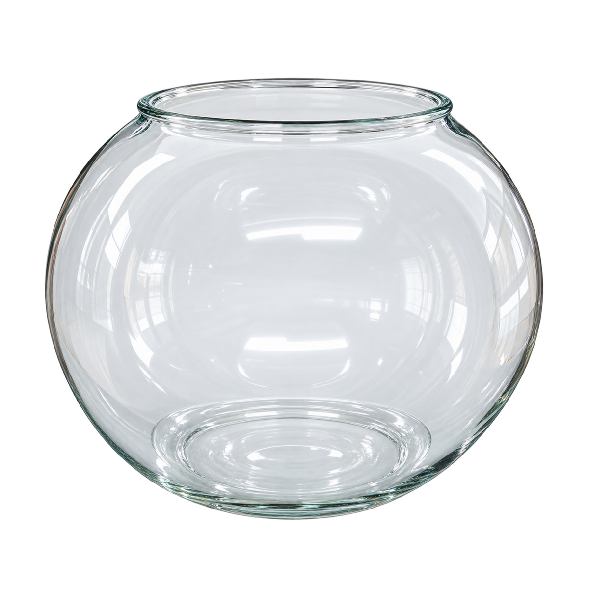 Ultra Clear Glass Fish Bowl H*W = 6*7 Inches