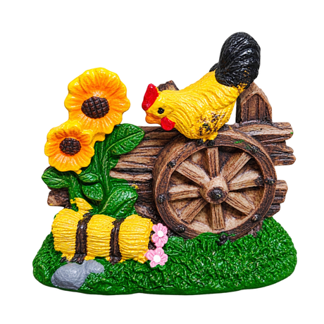 Decor Farmhouse Style Decorative Rooster Figurine 14-20