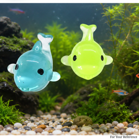 Decor Cute Glow Dolphin Fish Toy ( pack of  5)