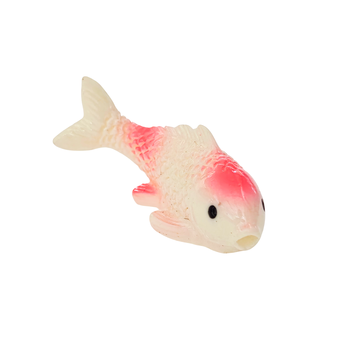 Decor Small White With Pink  Fish Toy | Single