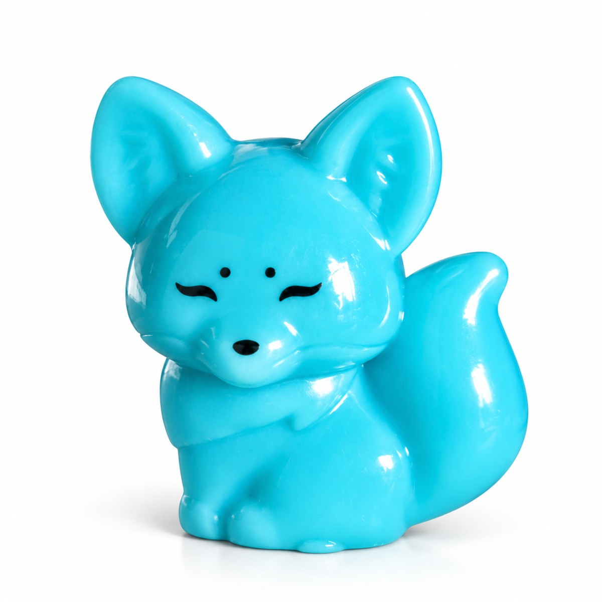 Decor Mini Blue Fox Toy | Single