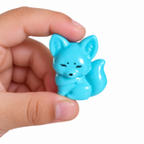 Decor Mini Blue Fox Toy | Single