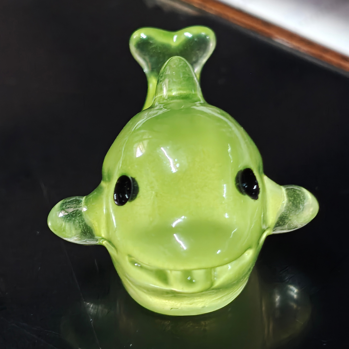 Decor Cute Glow Dolphin Fish Toy - Green