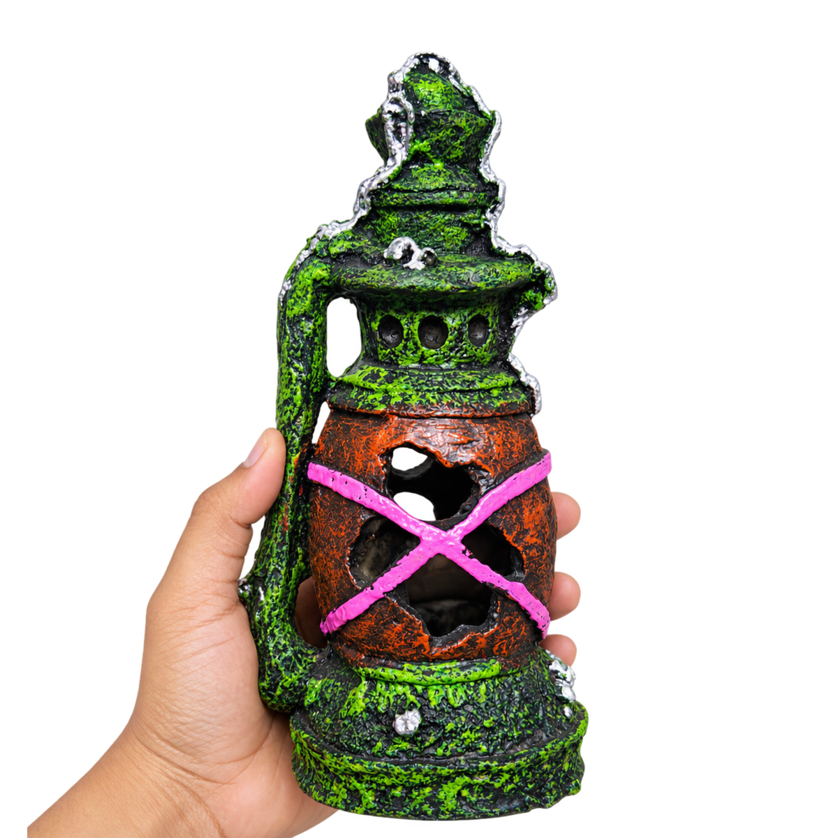 Decor Aquarium Lantern Cave Ornament