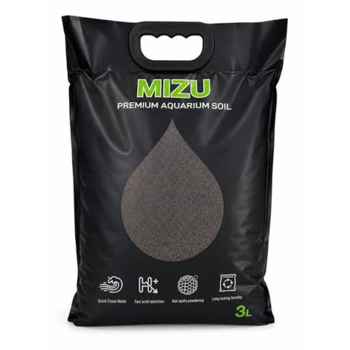 MIZU Premium Aquarium Soil For Planted Aquarium 9L
