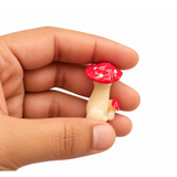 Decor Small Red Head Mushroom Toy | Single