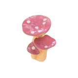 Decor Small Purple  Mushroom Toy | Single