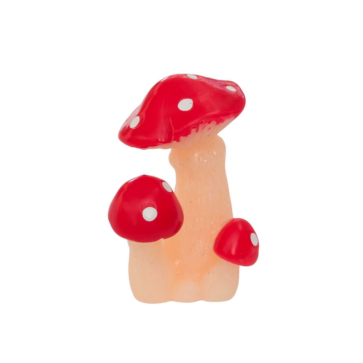 Decor Small Red Head Mushroom Toy | Single