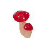 Decor Small Red Head Mushroom Toy | Single