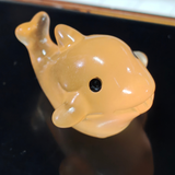 Decor Cute Glow Dolphin Fish Toy Orange | Single