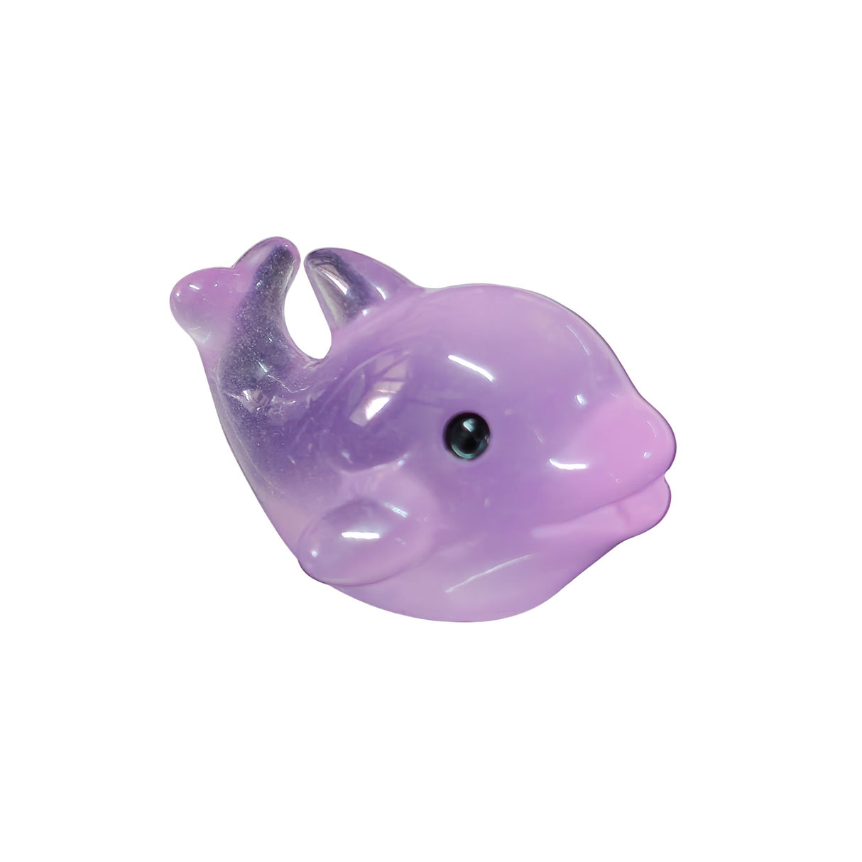 Decor Cute Glow Dolphin Fish Toy - Purple | Single
