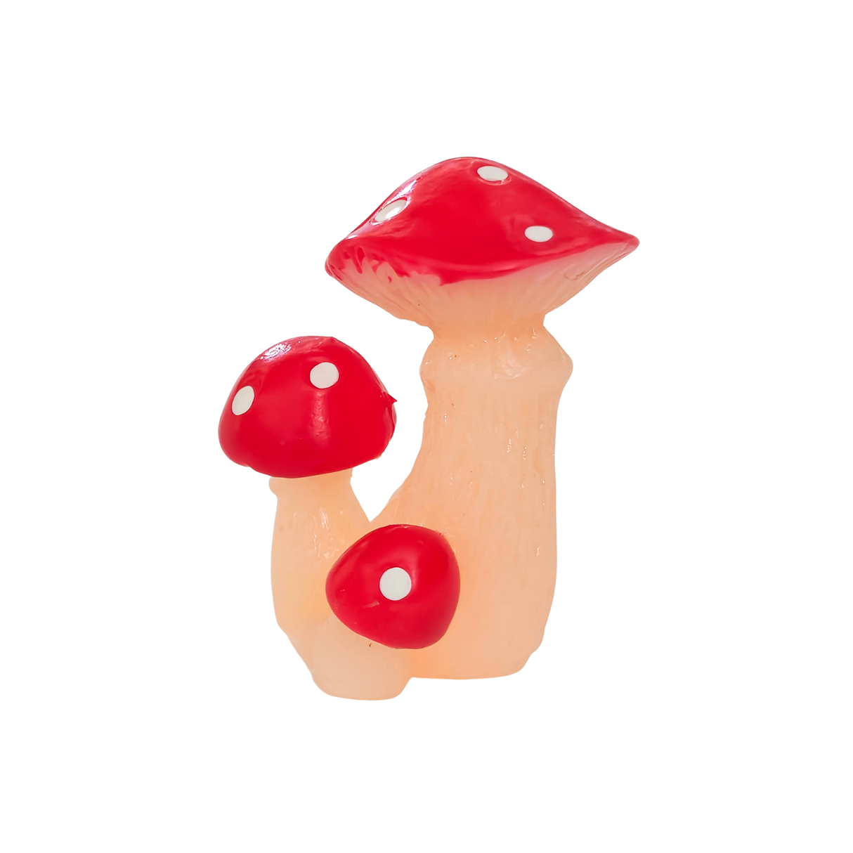 Decor Small Red Head Mushroom Toy | Single
