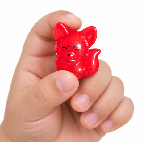 Decor Mini Red Fox Toy | Single