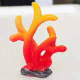 Decor Mini Red With Yellow Coral Toy | Single