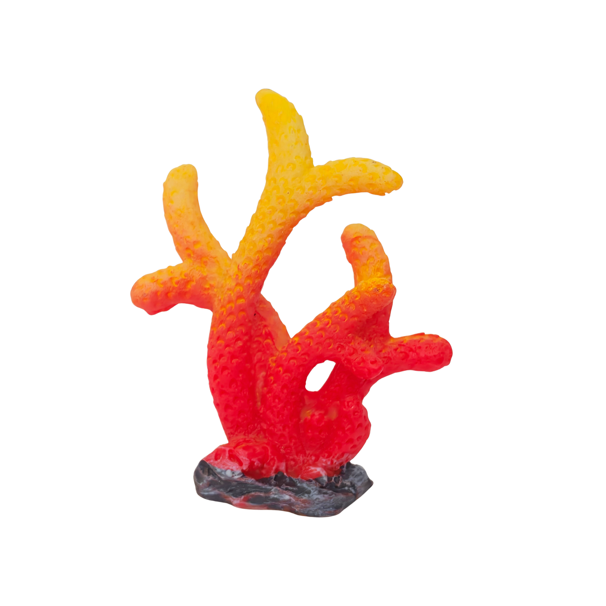 Decor Mini Red With Yellow Coral Toy | Single
