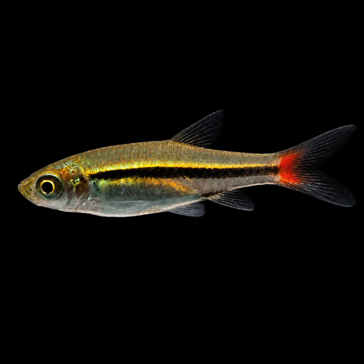Live Fish Red Tail Rasbora | Single