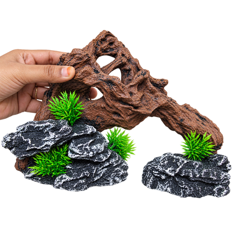 Decor Artificial Driftwood Arch Ornament  825