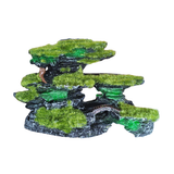 Aquarium Decor Rock With Moss  Toy ZR058