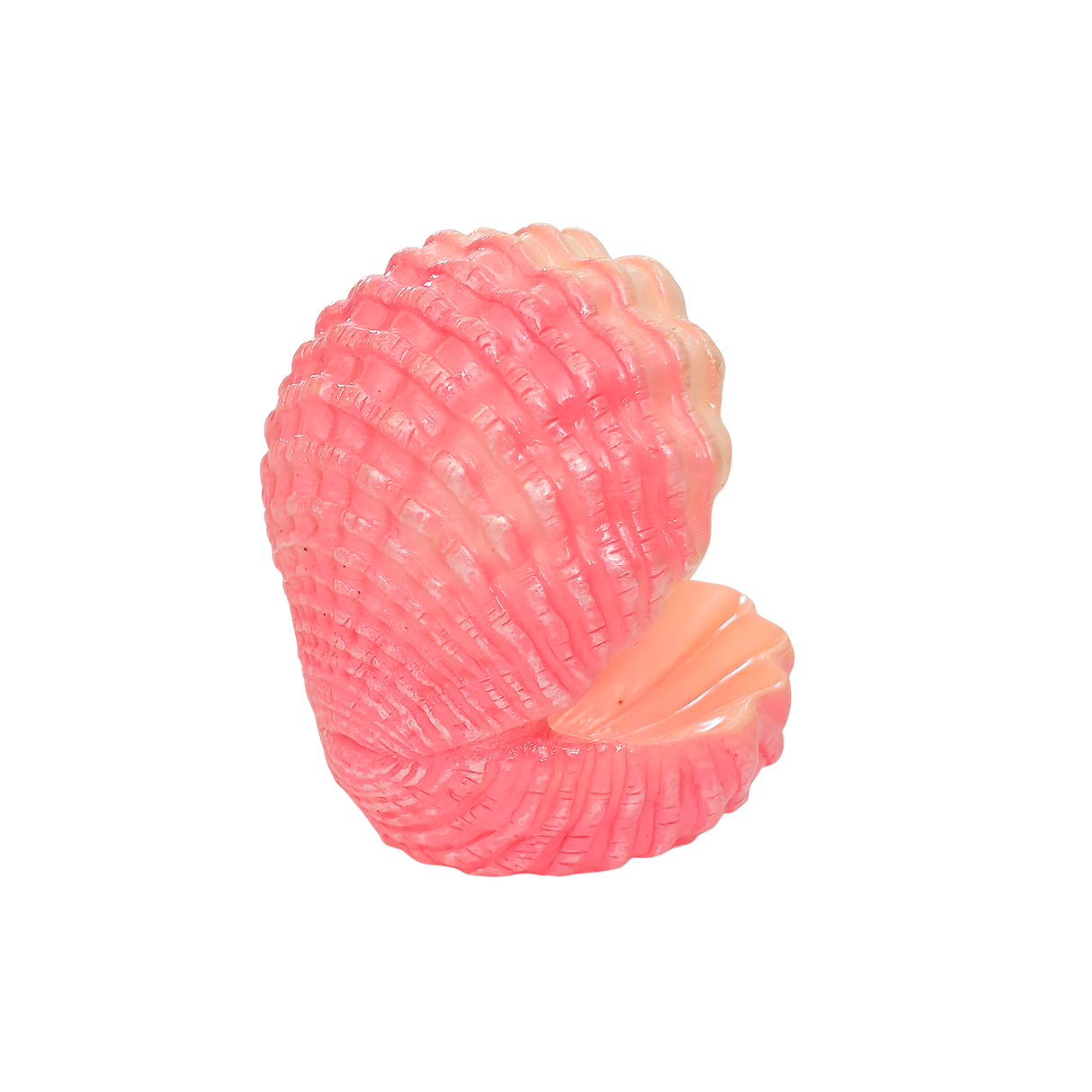 Decor Pink And Cream Miniature Resin Seashell Toy