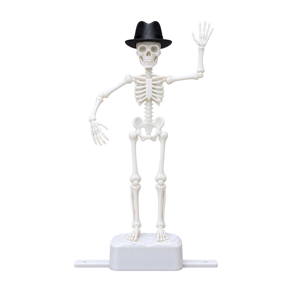Decor Dancing Skeleton Small Toy With Cap For Aquarium | Single