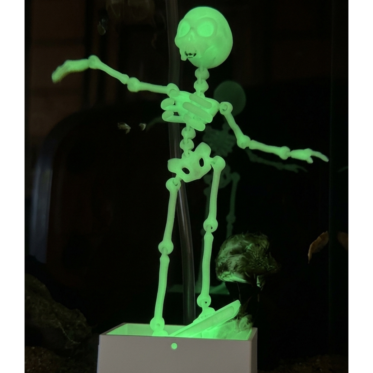 Decor Fluorescent Skeleton Toy