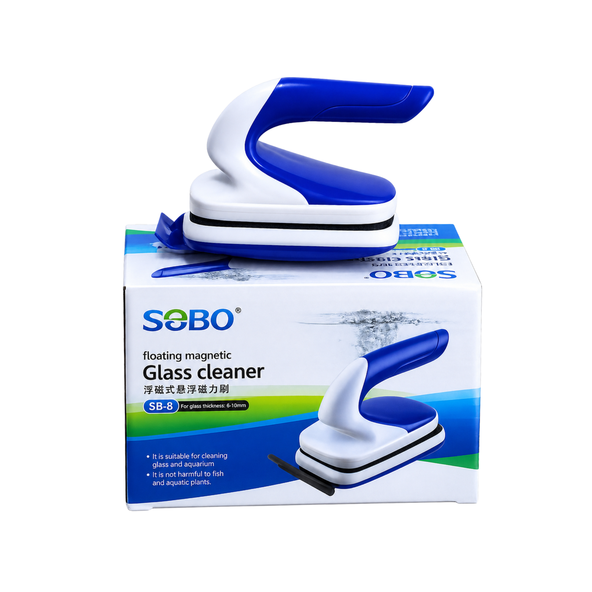 SOBO SB-8 Magnetic Cleaner With Scraper