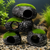 Decor Moss Stone Cave For Fish Tank Z026