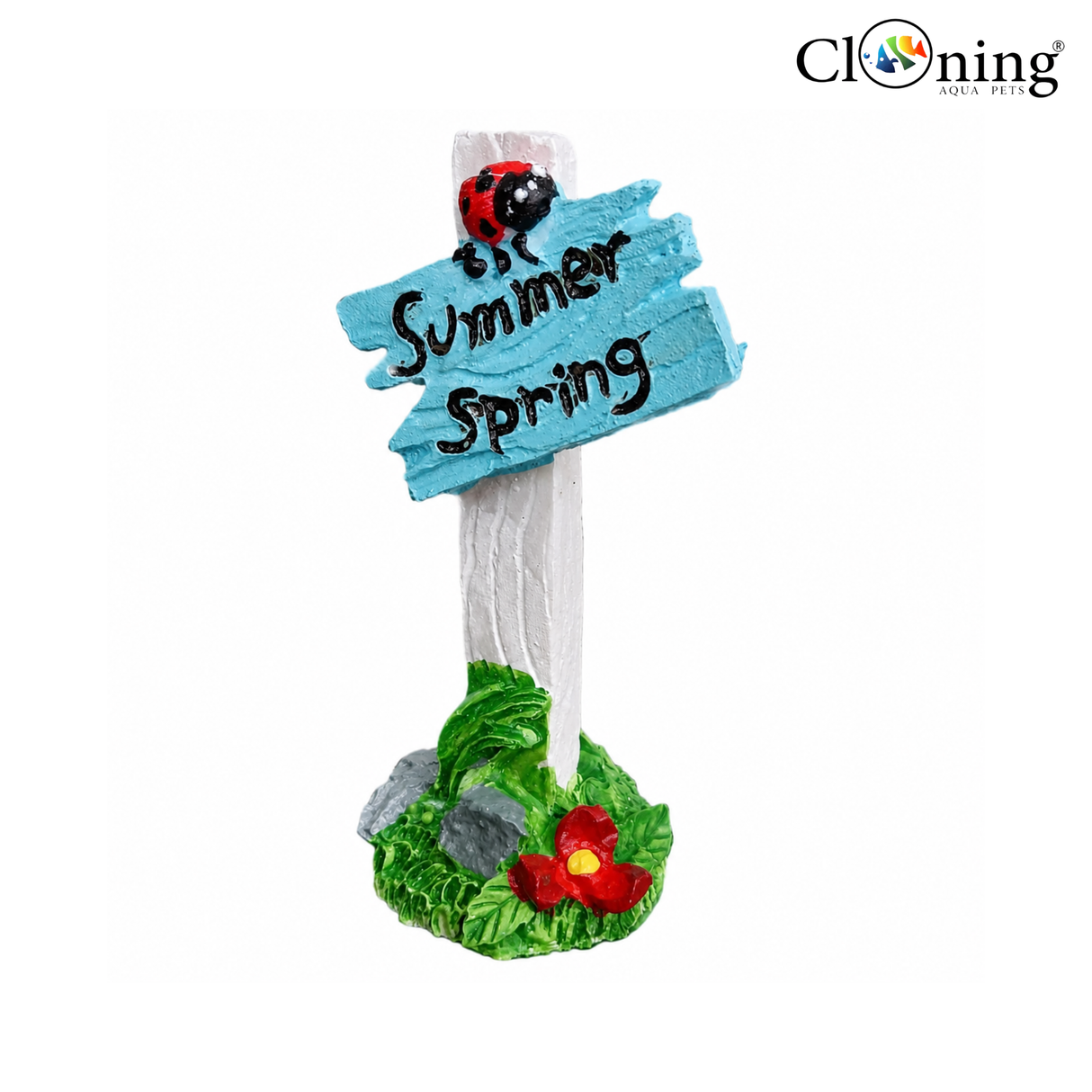 Decor Mini Garden Welcome Post