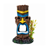 Decor Tiki Head Totem Aquarium Ornament GH01