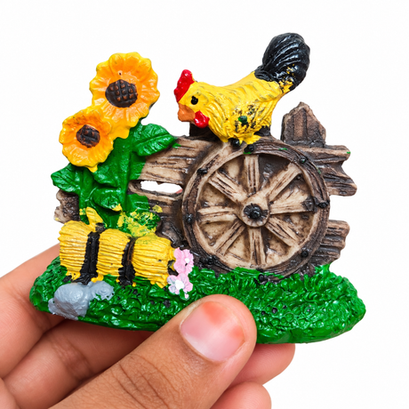 Decor Farmhouse Style Decorative Rooster Figurine 14-20