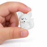 Decor Mini White Fox Toy | Single